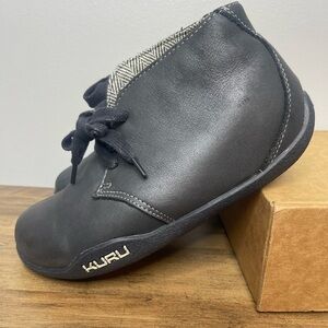 KURU Aalto Womens Leather Chukka Black Lace Up Boot 7.5